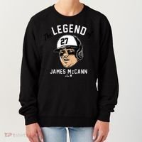 The Legend Of James Mccann Baltimore Baseball Women's Sweatshirt thumb 0