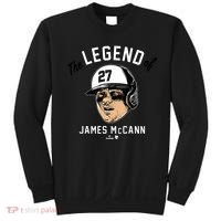 The Legend Of James Mccann Baltimore Baseball Sweatshirt thumb 0