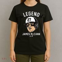 The Legend Of James Mccann Baltimore Baseball T-Shirt thumb 4