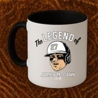 The Legend Of James Mccann Baltimore Baseball Coffee Mug thumb 2