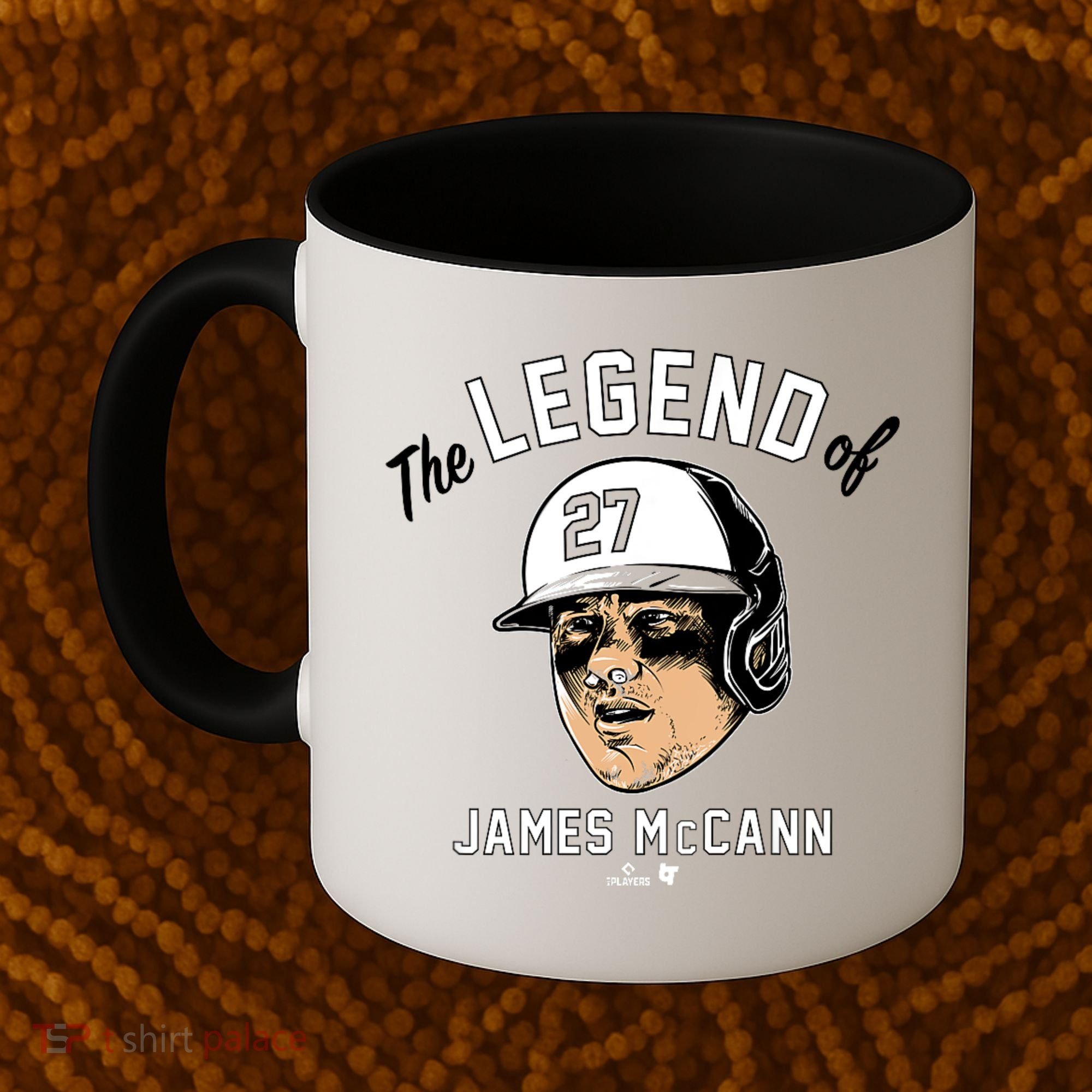 The Legend Of James Mccann Baltimore Baseball Coffee Mug