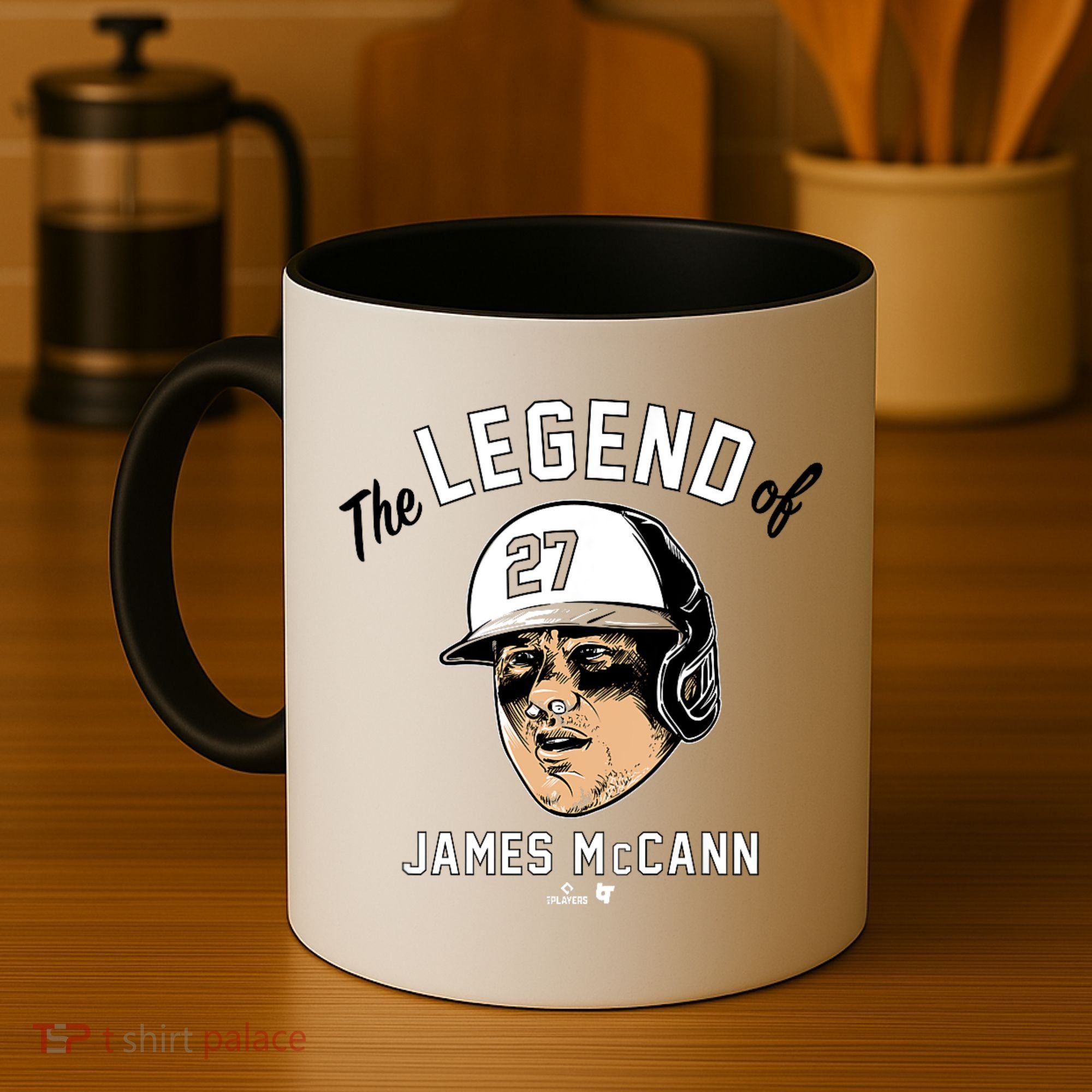 The Legend Of James Mccann Baltimore Baseball Coffee Mug