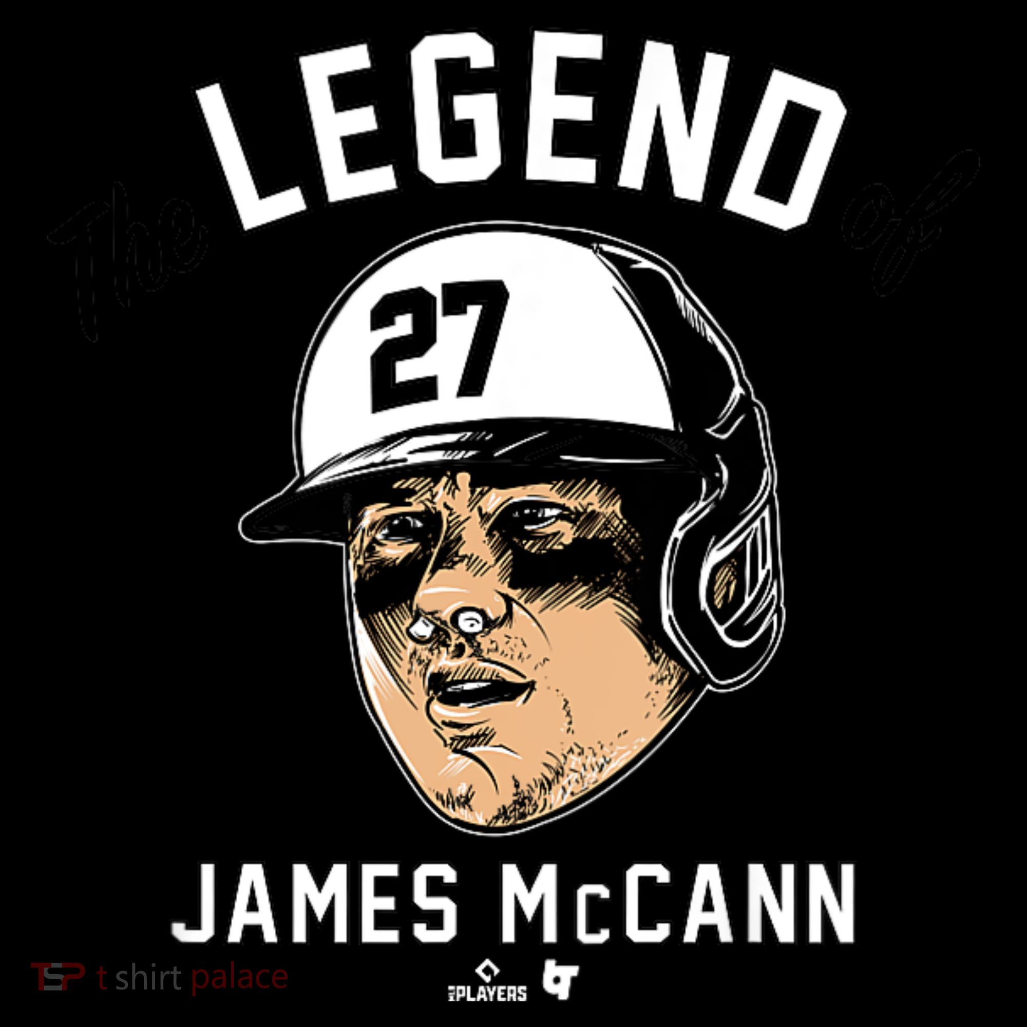 The Legend Of James Mccann Baltimore Baseball Women's Hoodie