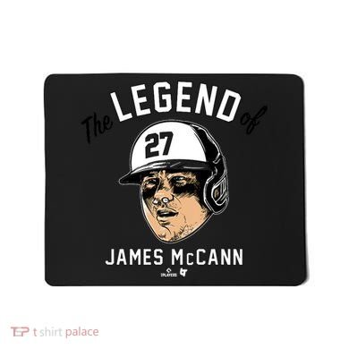 The Legend Of James Mccann Baltimore Baseball Mousepad