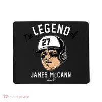 The Legend Of James Mccann Baltimore Baseball Mousepad thumb 0