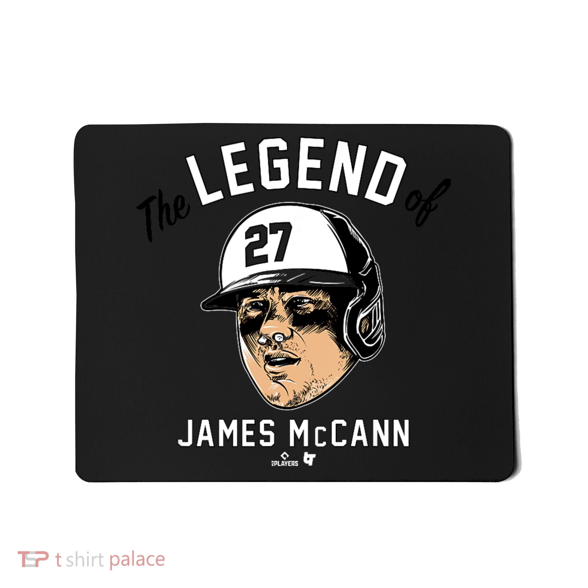 The Legend Of James Mccann Baltimore Baseball Mousepad