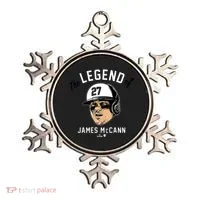 The Legend Of James Mccann Baltimore Baseball Ornament thumb 0