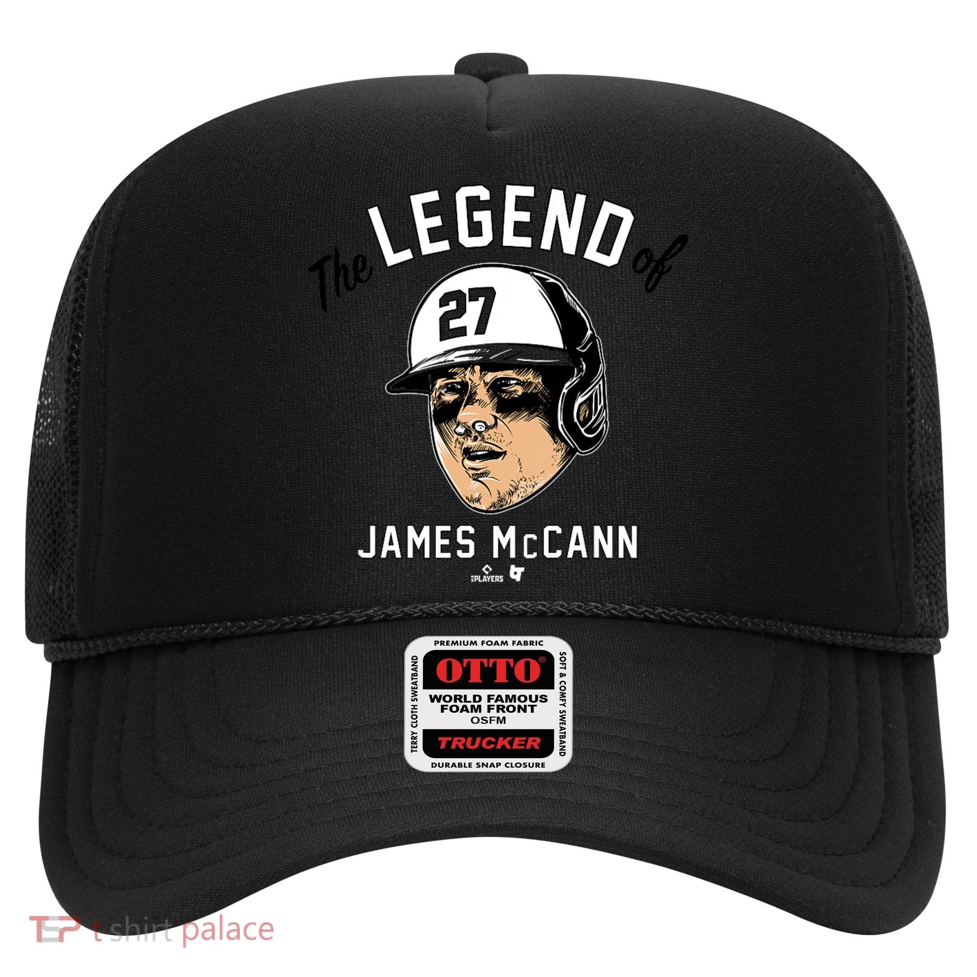 The Legend Of James Mccann Baltimore Baseball Hat