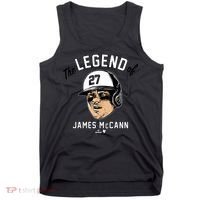 The Legend Of James Mccann Baltimore Baseball Tank Top thumb 0