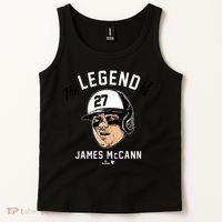 The Legend Of James Mccann Baltimore Baseball Tank Top thumb 2