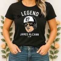 The Legend Of James Mccann Baltimore Baseball Women's T-Shirt thumb 2