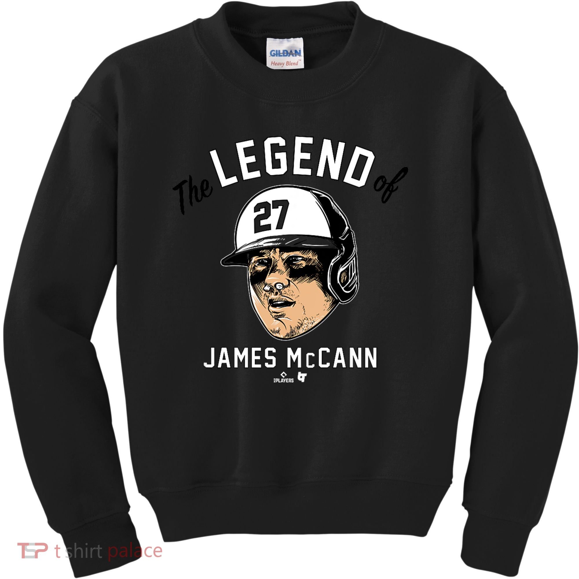 The Legend Of James Mccann Baltimore Baseball Kids Sweatshirt