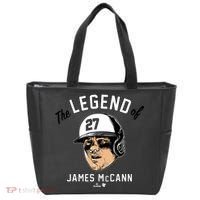 The Legend Of James Mccann Baltimore Baseball Tote Bag thumb 0