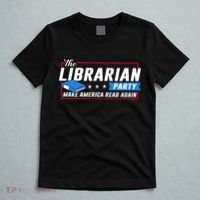 The Librarian Party: Make America Read Again T-Shirt thumb 5