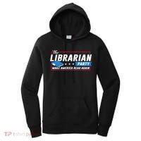 The Librarian Party: Make America Read Again Women's Hoodie thumb 0