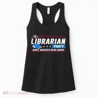 The Librarian Party: Make America Read Again Women's Tank Top thumb 0