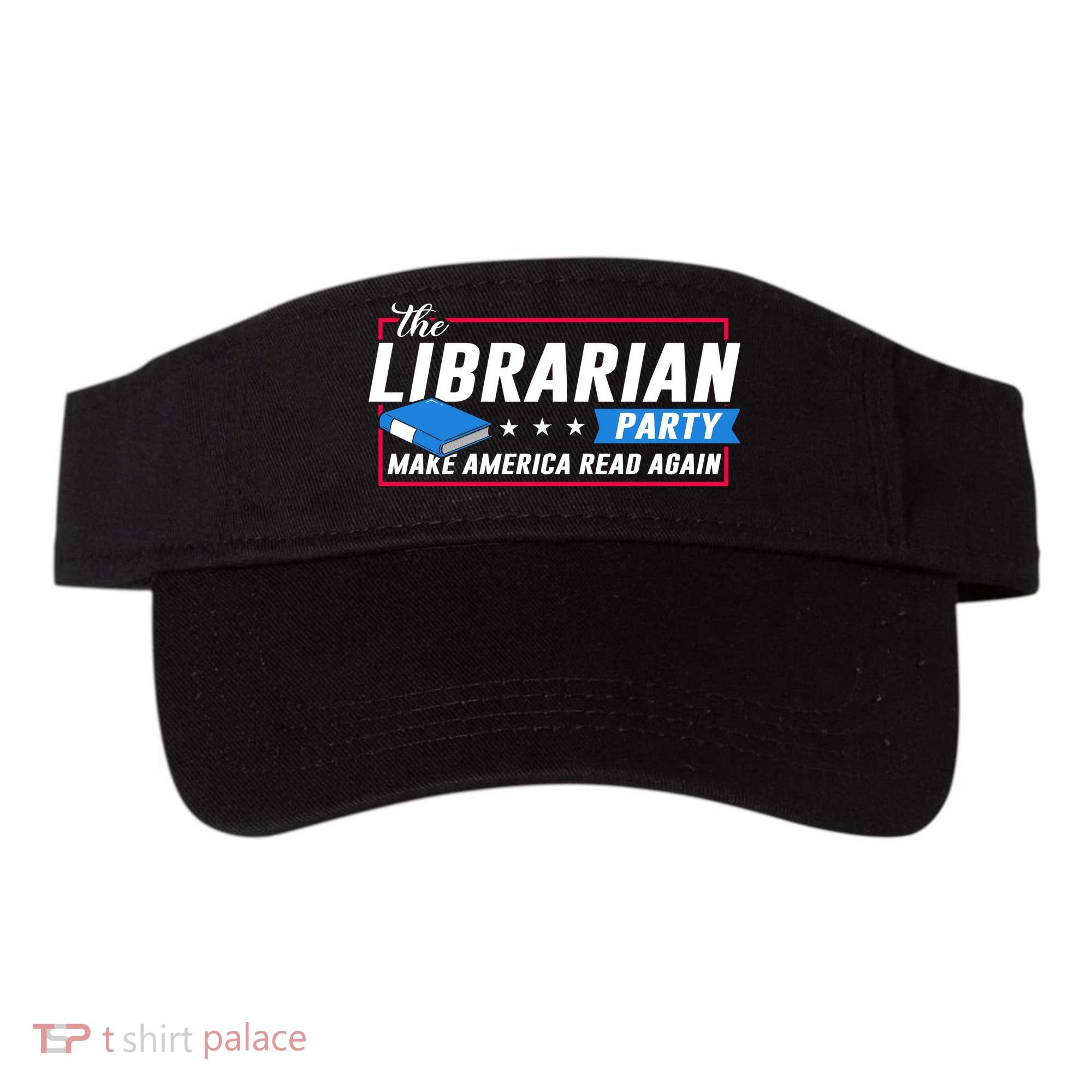 The Librarian Party: Make America Read Again Visor