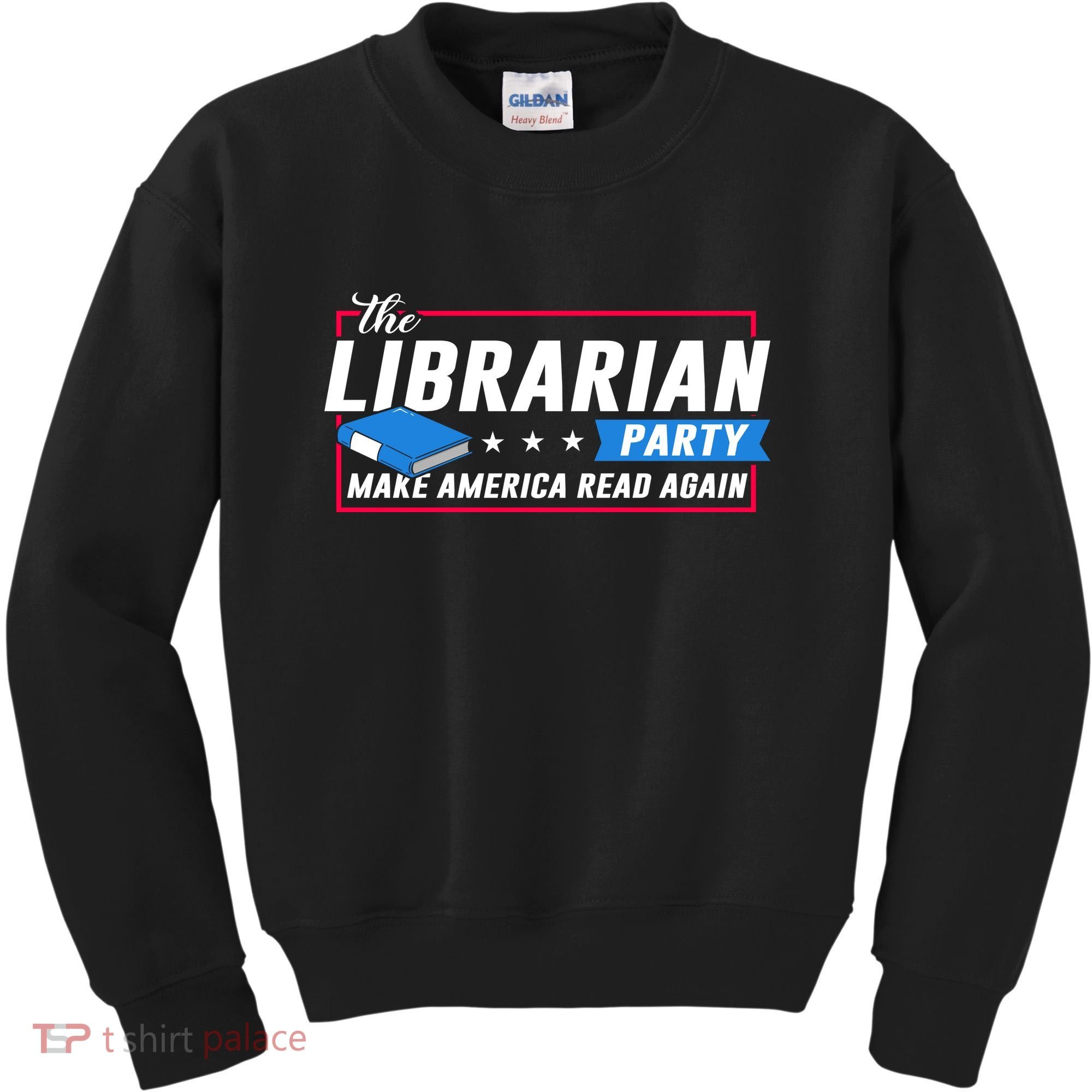 The Librarian Party: Make America Read Again Kids Sweatshirt