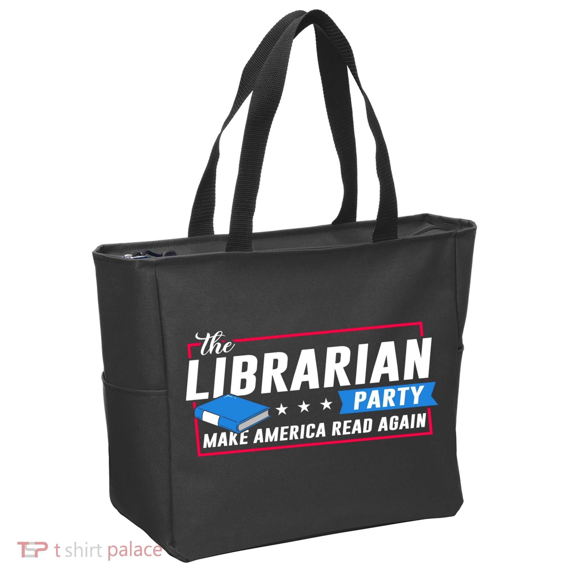 The Librarian Party: Make America Read Again Tote Bag