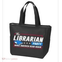 The Librarian Party: Make America Read Again Tote Bag thumb 3