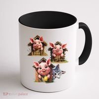 Three Little Pigs - Costume For   Adults Women Coffee Mug thumb 1