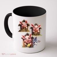 Three Little Pigs - Costume For   Adults Women Coffee Mug thumb 0