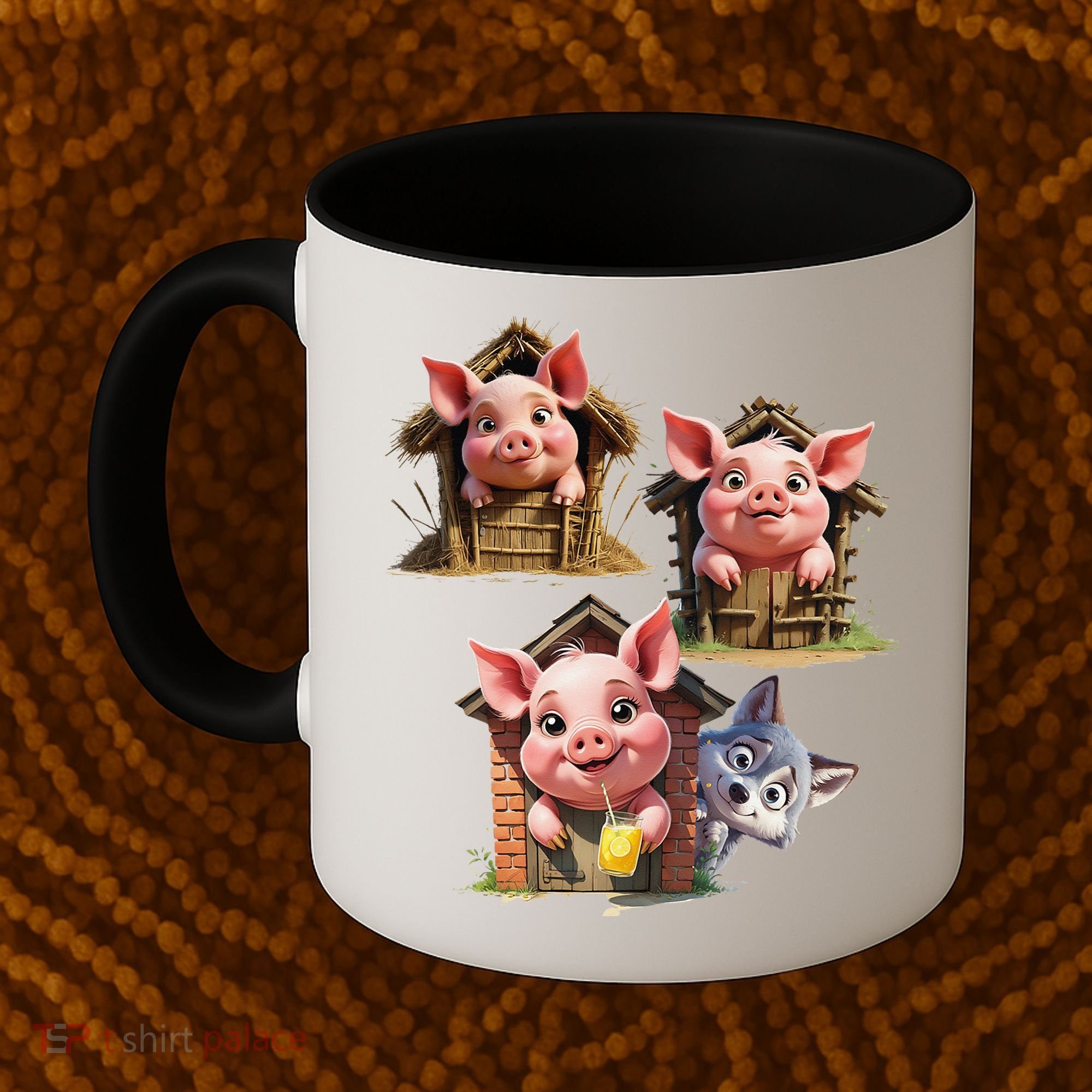 Three Little Pigs - Costume For   Adults Women Coffee Mug