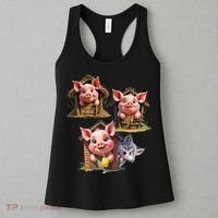 Three Little Pigs - Costume For   Adults Women Women's Tank Top thumb 3