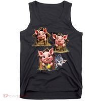 Three Little Pigs - Costume For   Adults Women Tank Top thumb 0