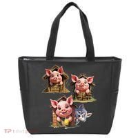 Three Little Pigs - Costume For   Adults Women Tote Bag thumb 0