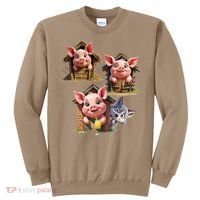 Three Little Pigs - Costume For   Adults Women Sweatshirt thumb 0