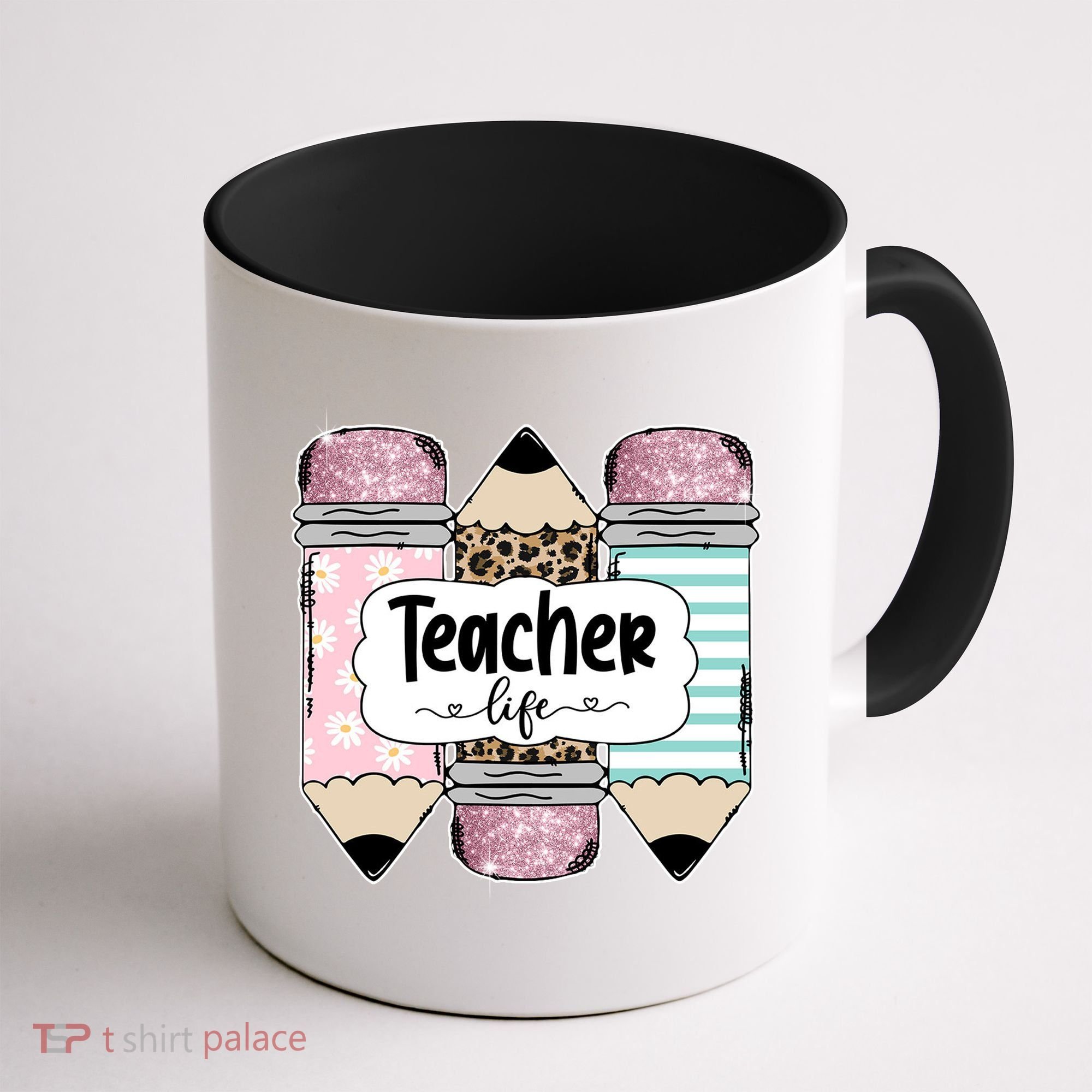 Teacher Life Pencil Back To School Coffee Mug