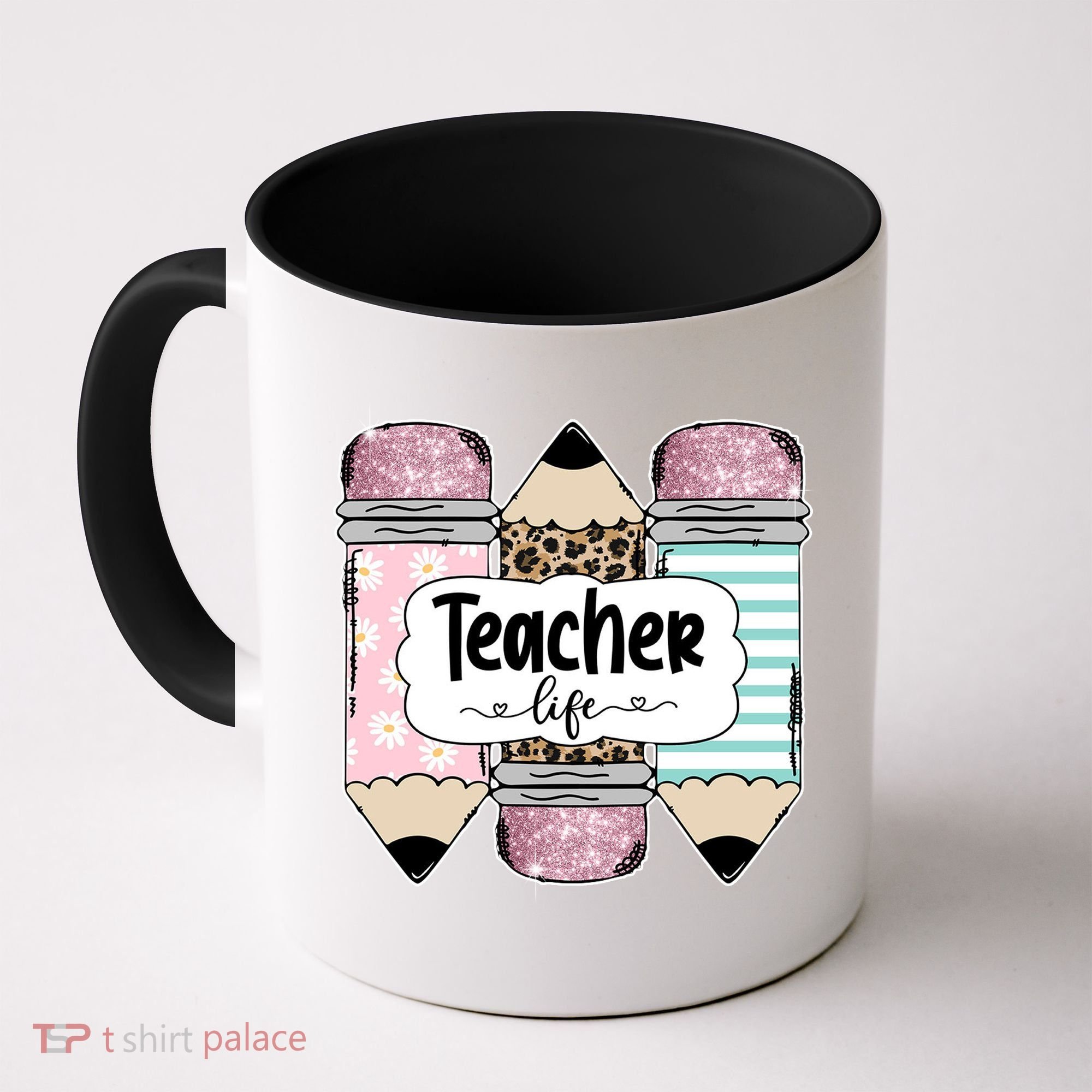 Teacher Life Pencil Back To School Coffee Mug