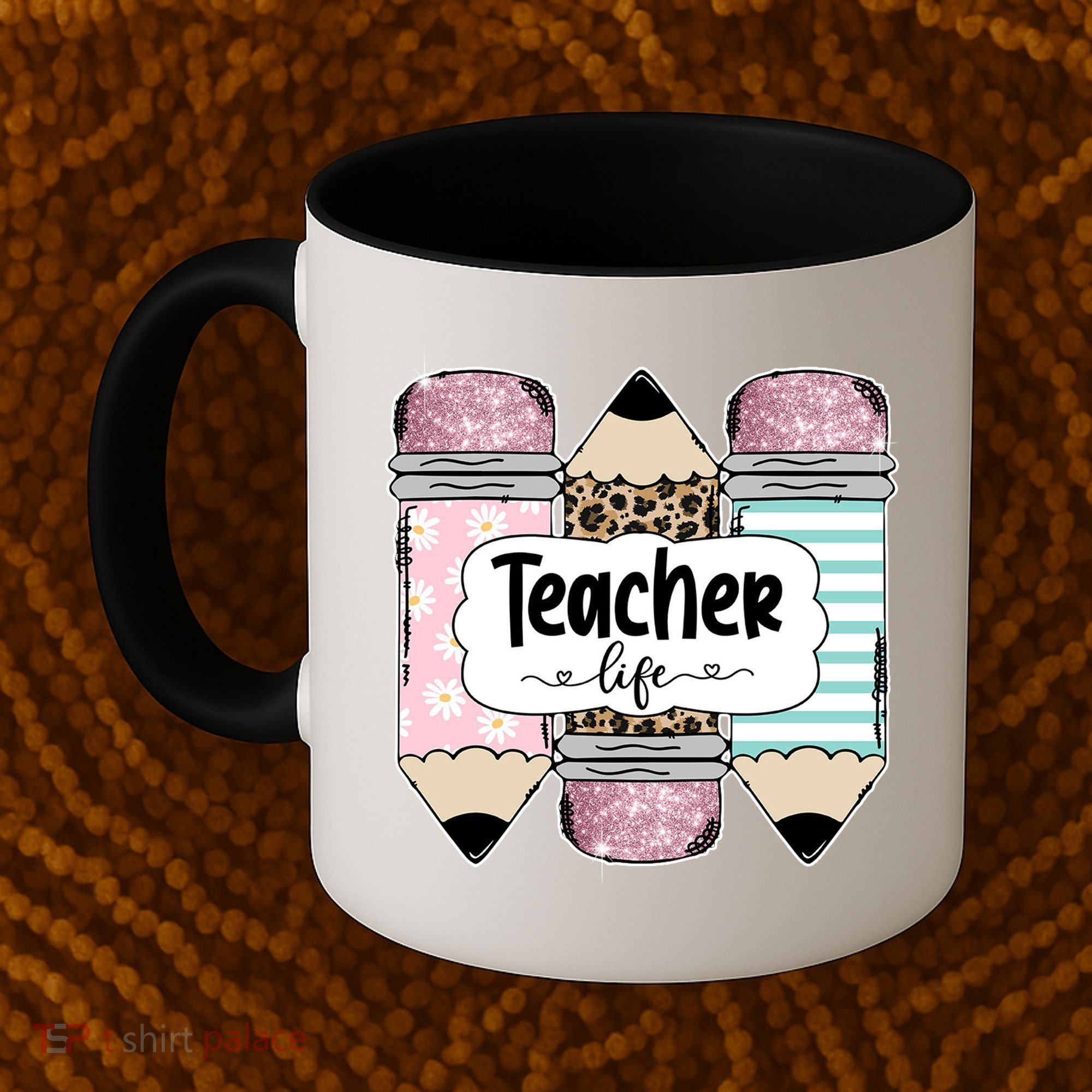 Teacher Life Pencil Back To School Coffee Mug