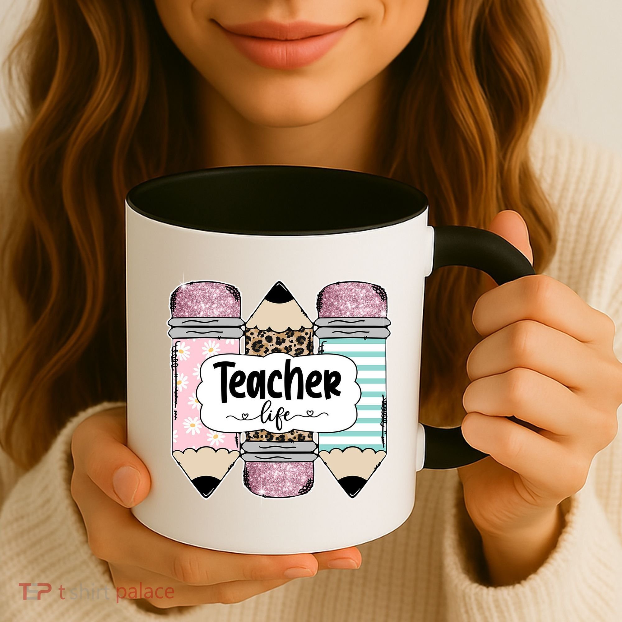 Teacher Life Pencil Back To School Coffee Mug