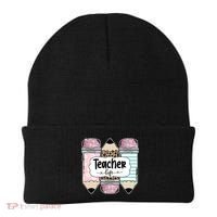 Teacher Life Pencil Back To School Beanie thumb 0