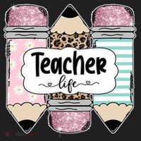 Teacher Life Pencil Back To School Beanie thumb 2