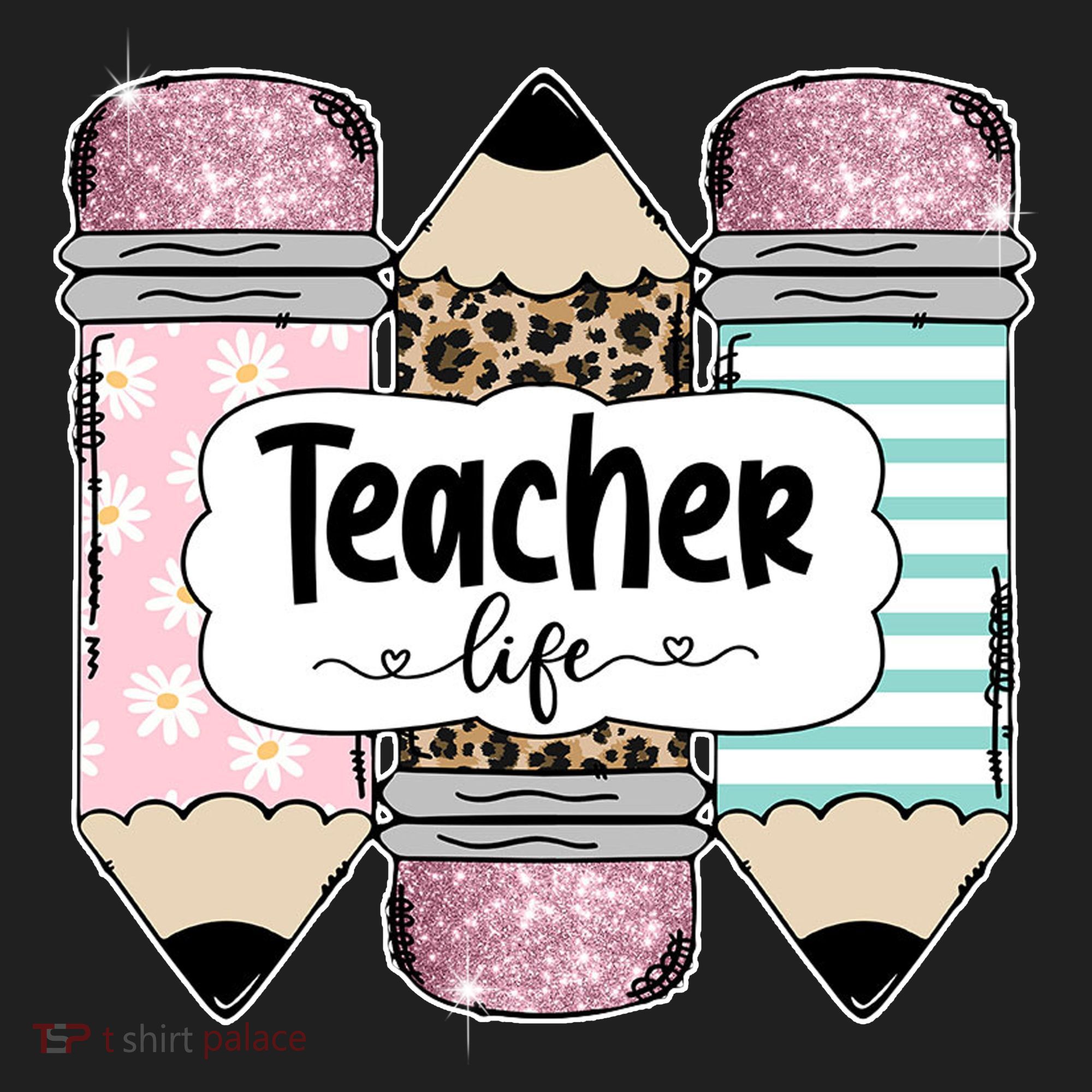 Teacher Life Pencil Back To School Beanie