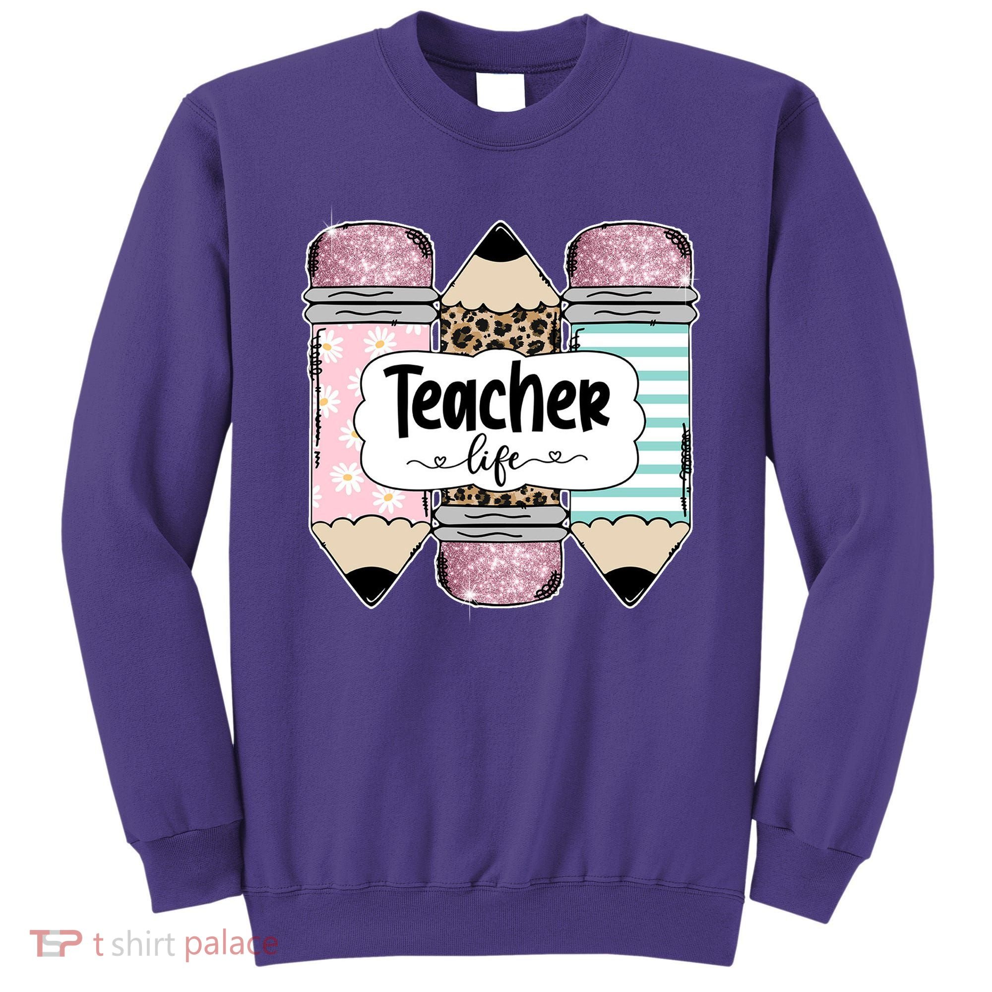 Teacher Life Pencil Back To School Sweatshirt
