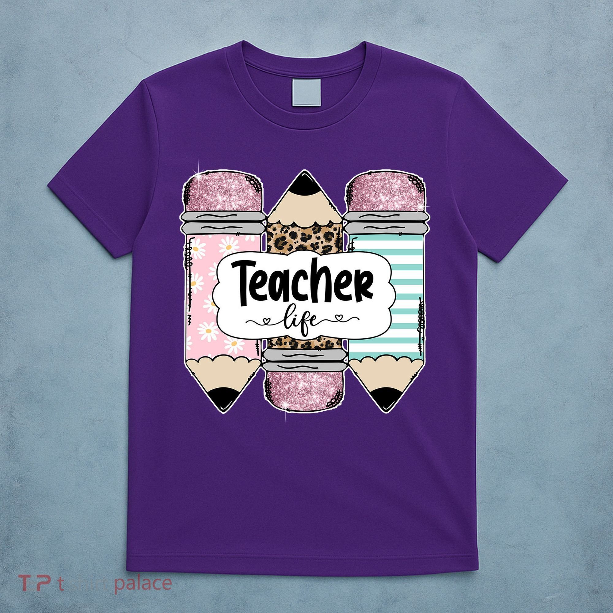 Teacher Life Pencil Back To School T-Shirt