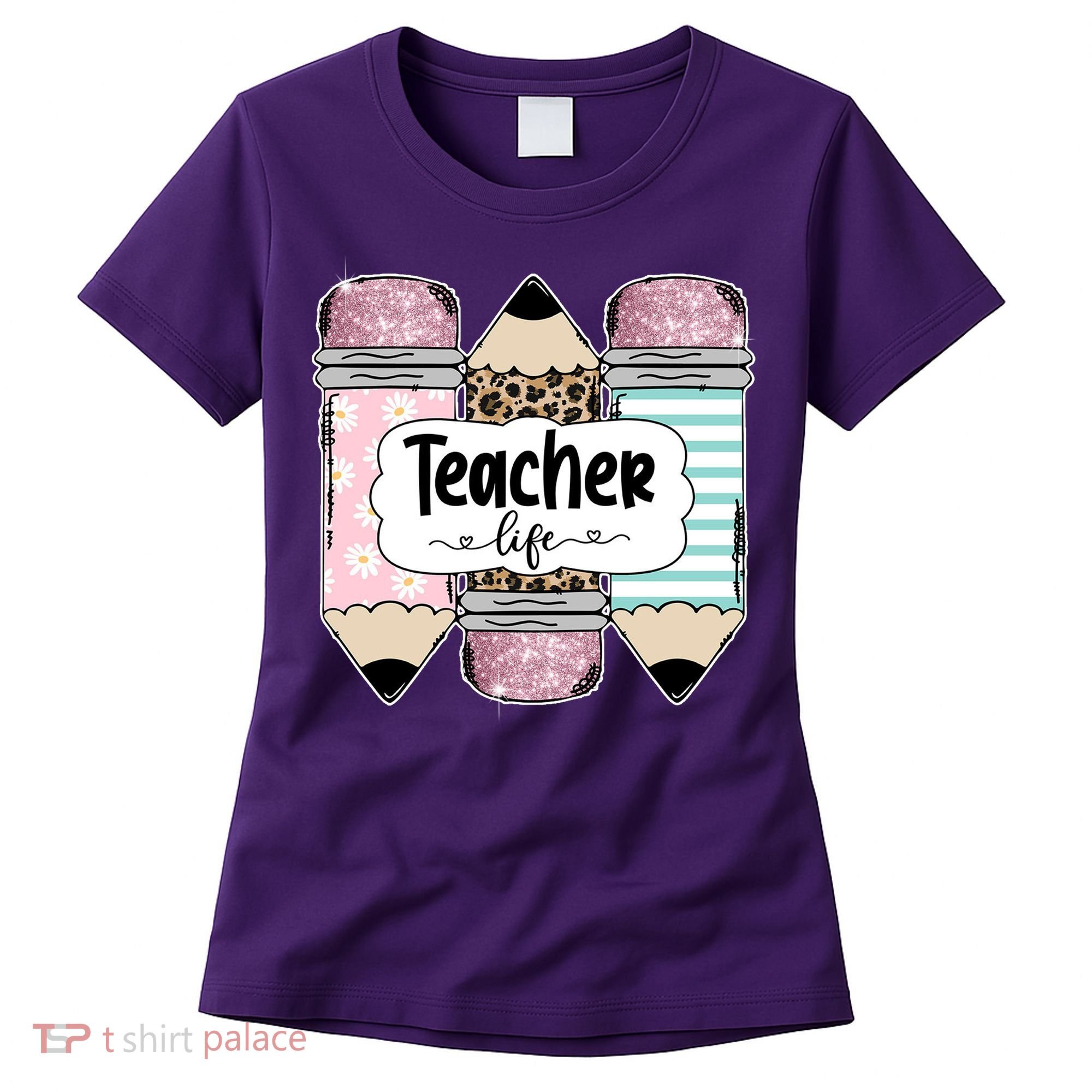 Teacher Life Pencil Back To School Women's T-Shirt