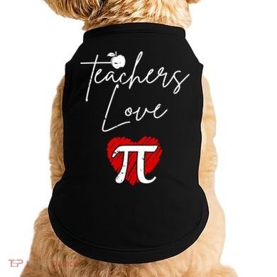 Teachers Love Pi Doggie Tank