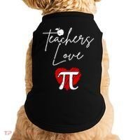 Teachers Love Pi Doggie Tank thumb 0