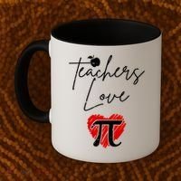 Teachers Love Pi Coffee Mug thumb 2