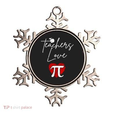 Teachers Love Pi Ornament
