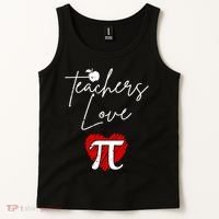 Teachers Love Pi Tank Top thumb 2