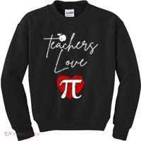 Teachers Love Pi Kids Sweatshirt thumb 0