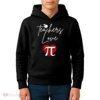 Teachers Love Pi Kids Hoodie thumb 4