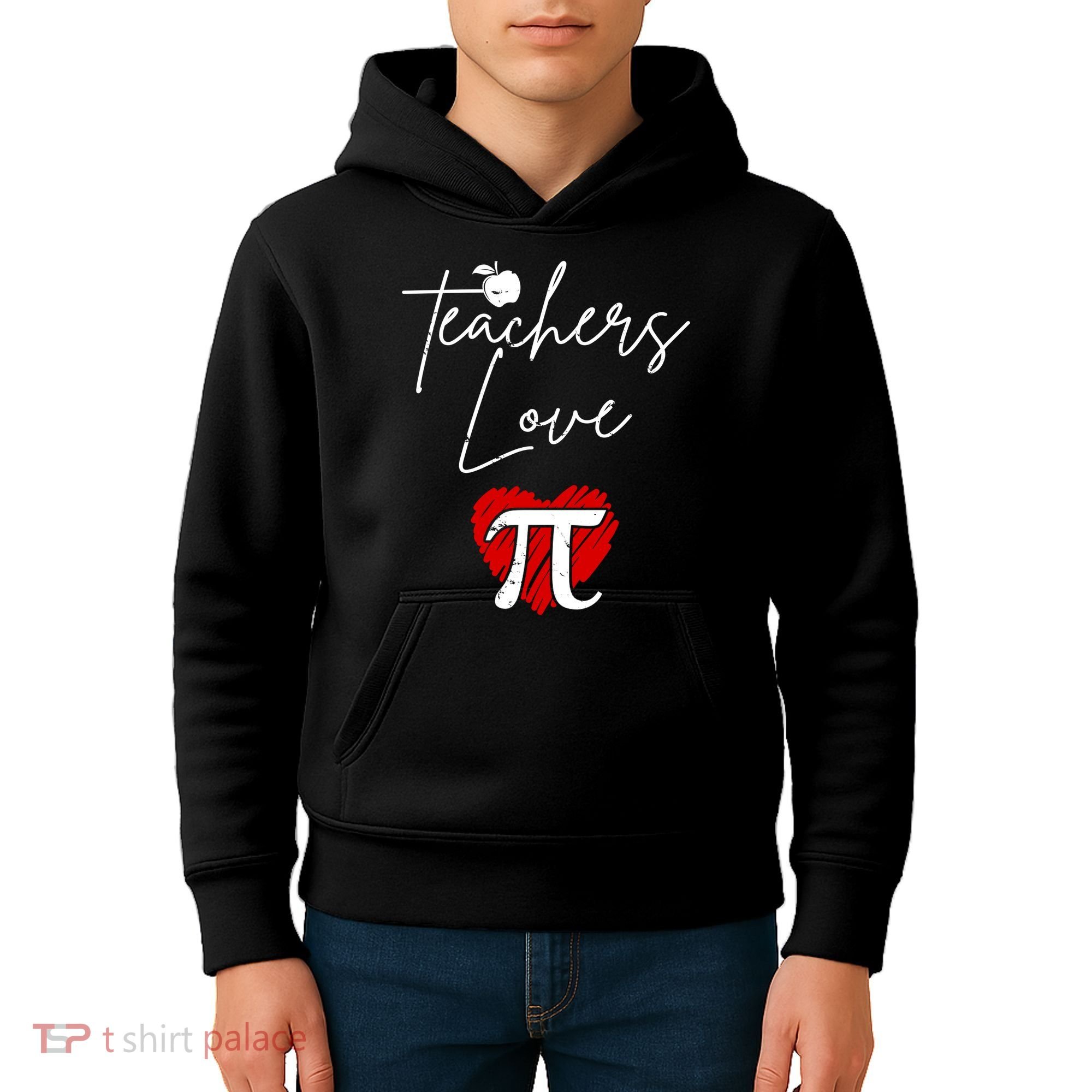 Teachers Love Pi Kids Hoodie