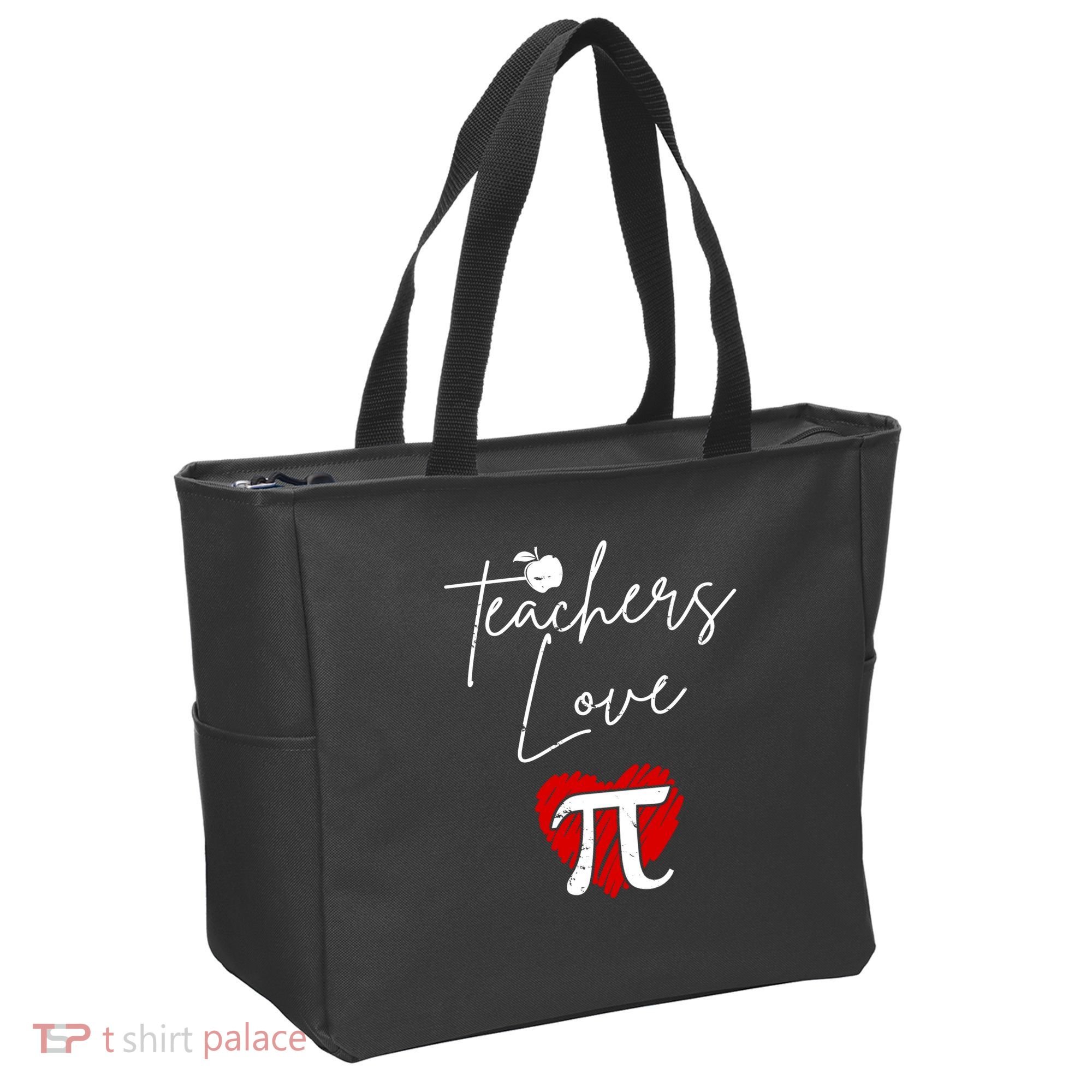 Teachers Love Pi Tote Bag